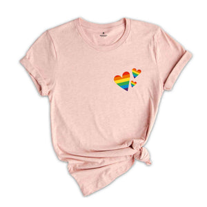 Love Shirt, Pride Month Shirt, LGBTQ+ Shirt, Equality Shirt, Rainbow Flag, Lgbt Pride Shirt, Queer Shirt, Funny LGBT Tshirt