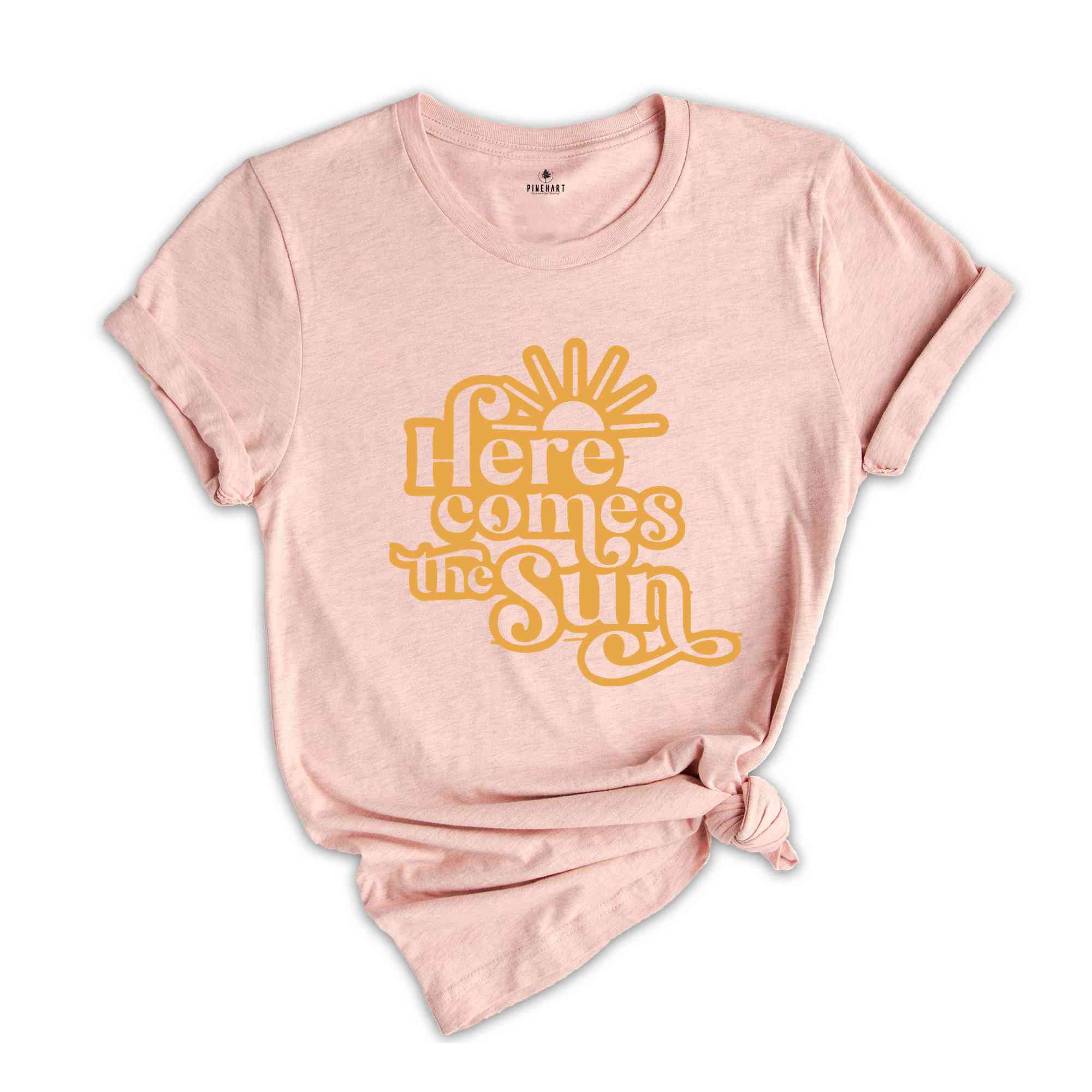 Here Comes The Sun Shirt, Sun Shirt, Summer Shirt, Vacation Shirt, Summer Trip Shirt, Beach Vibes Shirt, Beach Shirt, Vacay Mode Shirt