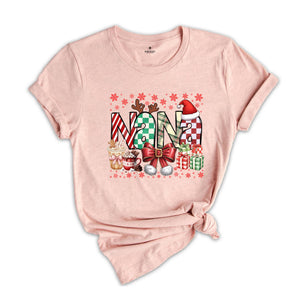 Christmas Nana Shirt, Nana Shirt, Nana Announcement Tee, Nana Claus Shirts, Christmas Nana Reveal Gift, Nana Grammy Shirt