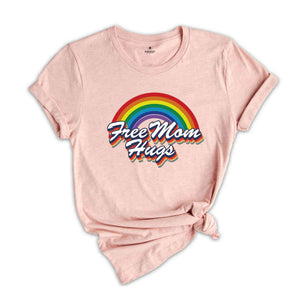 Free Mom Hugs Shirt, LGBT Shirt, LGBTQ Shirt, Rainbow Pride Shirt, Pride Month Shirt, Gay Pride Shirt, Lesbian Shirt