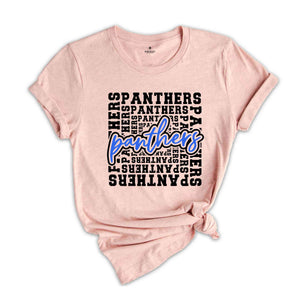 Panthers Shirt, Panthers Mascot Shirt, Panthers Shirt, Panthers Mom Shirt, Panthers Sport Shirt, Panthers Cheer Shirt