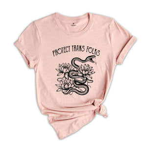 Protect Trans Folks Shirt, Retro Trans Pride Shirt, Trans Right Shirt, Protect Trans Kids, Retro Pride Shirts, LGBTI Rights Shirt