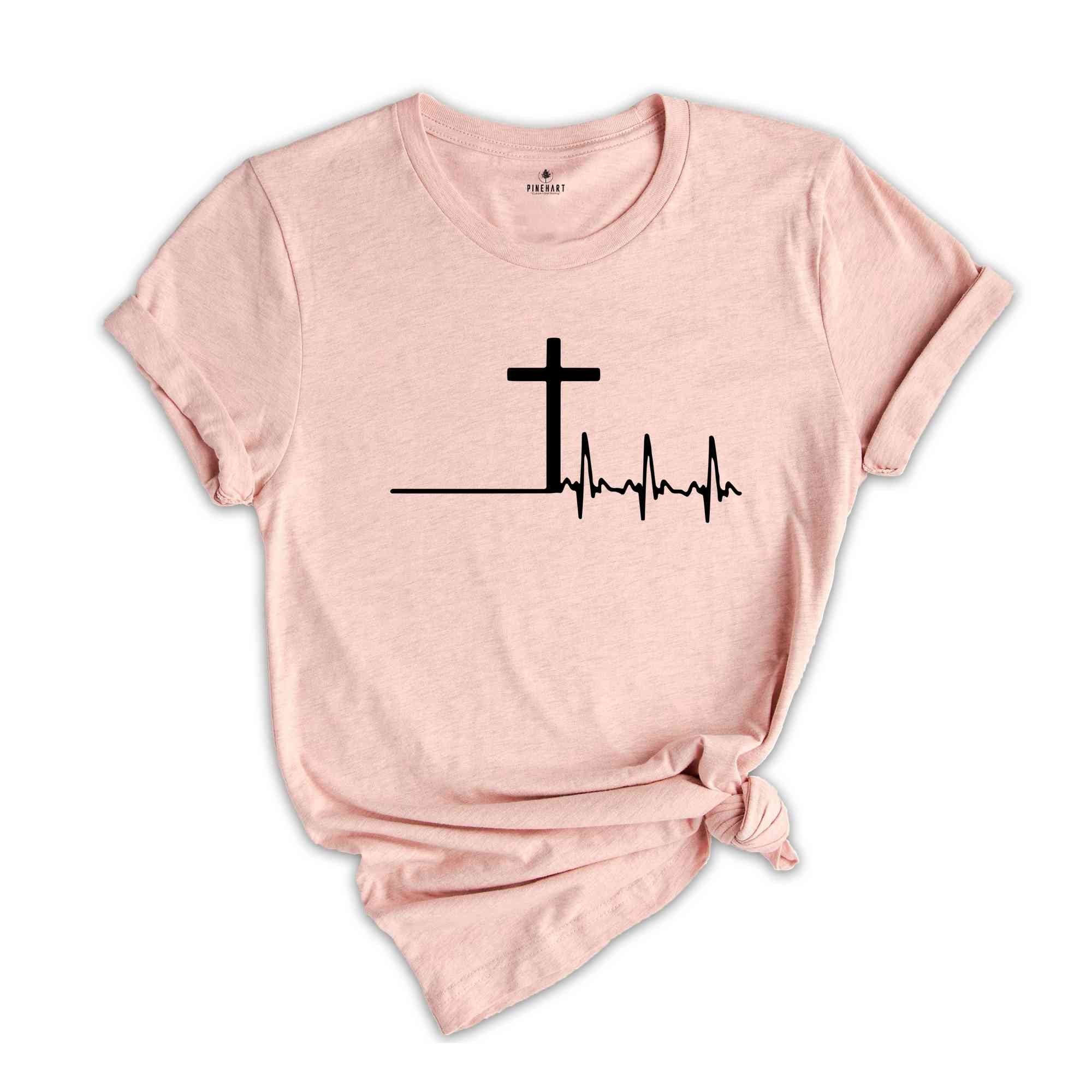 Cross Shirt, Christian T-Shirt, Religious Shirts, Shirt For Christian, Prayer T-Shirt, Gift For Prayer, Faith Shirt, Jesus Love Tee