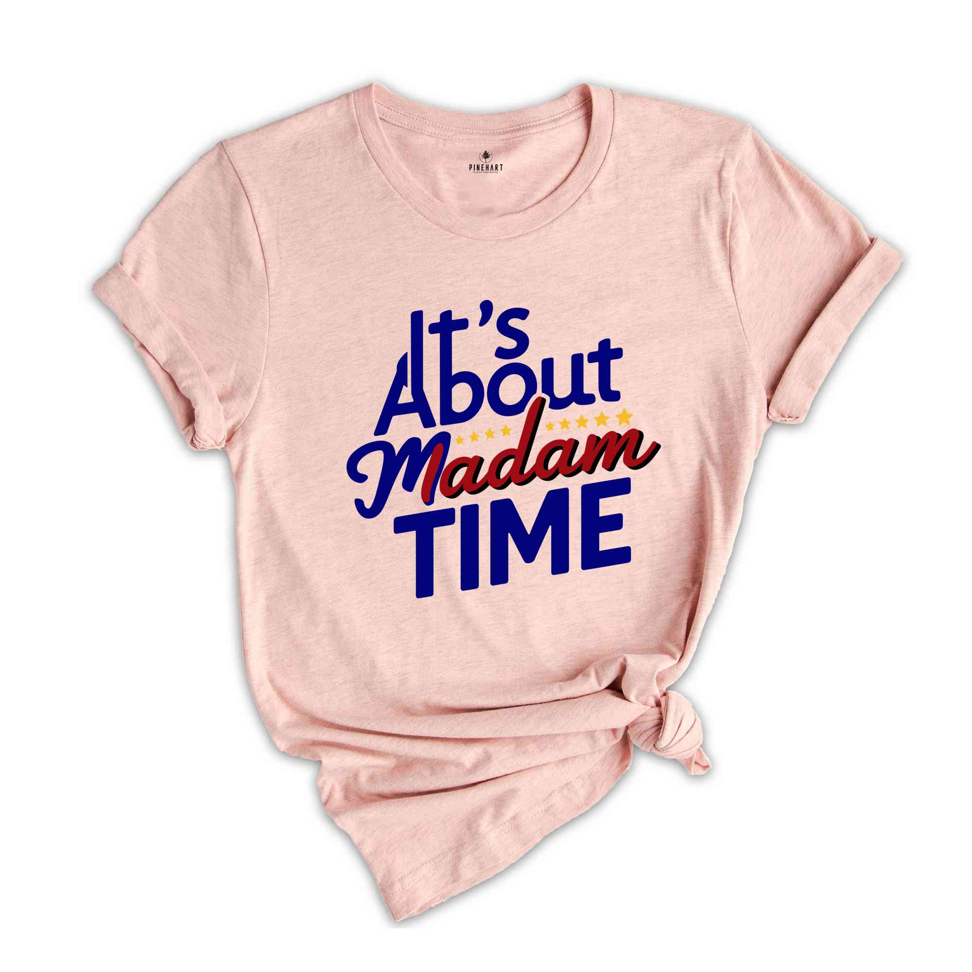 It's About Madam Time Shirt, Kamala Harris Shirt, 2024 Election Shirt, Gift for Democrat, Vote Kamala Shirt, Madam President Shirt