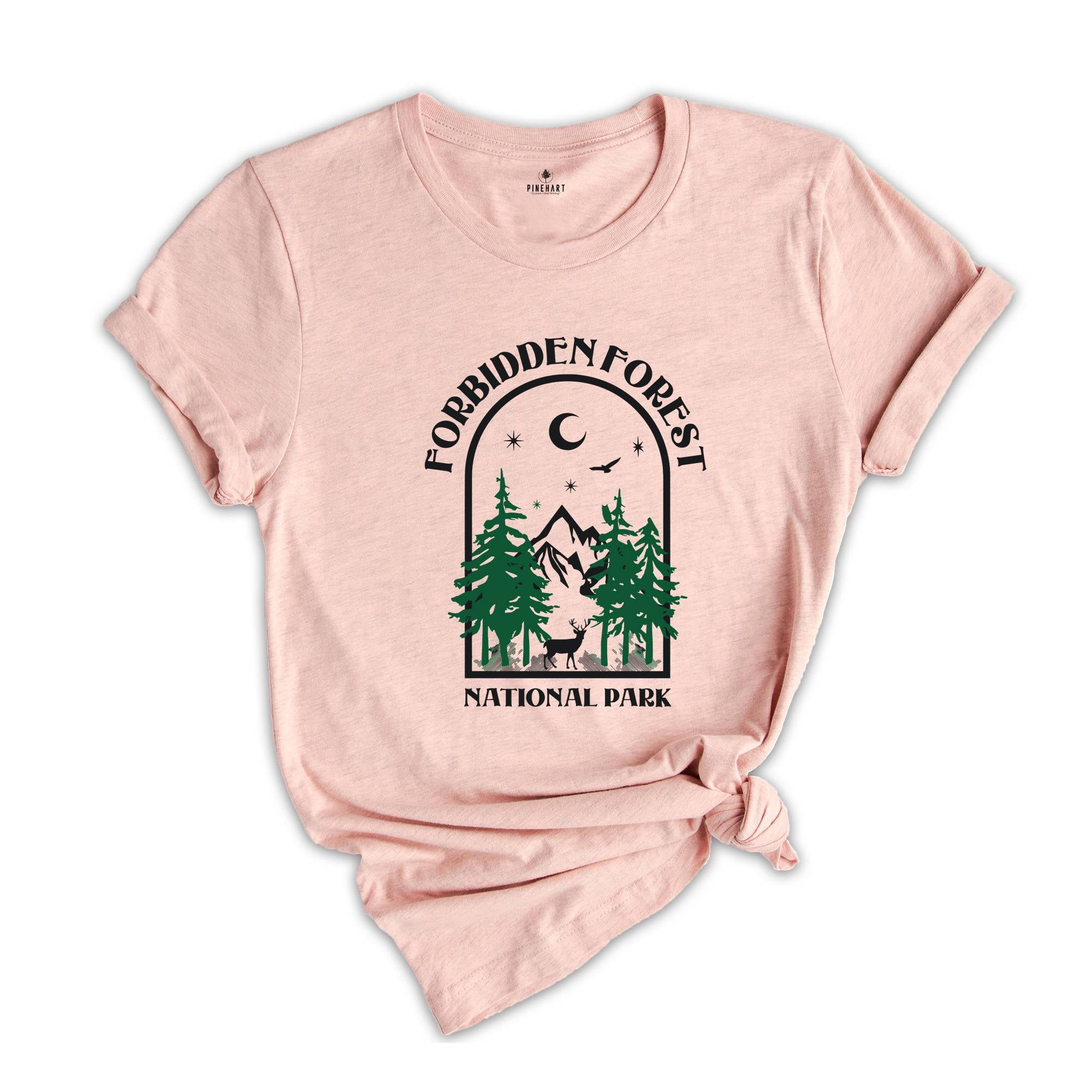 Forbidden Forest National Park Shirt, Forbidden Forest Shirt, Books Shirt, Book Lover Shirt, Bookish Shirt, Wizard Shirt, Book Lover Shirt