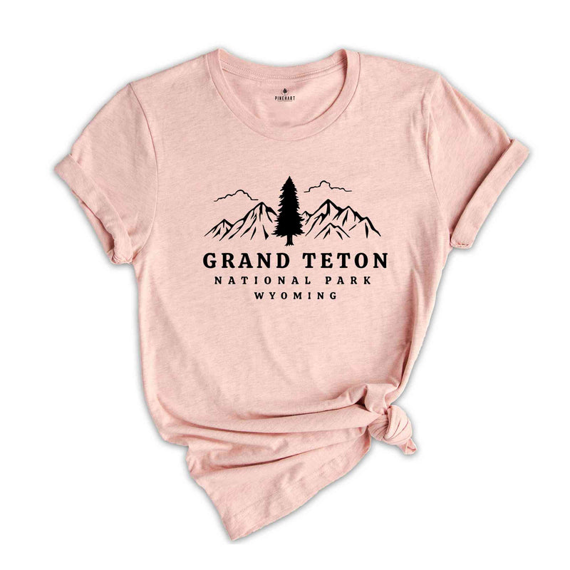 Grand Teton National Park Shirt, Nature Lover Shirt, National Park Shirt, Wyoming Shirt, Mountain Shirt, Adventurer Shirt, Travel Lover Tee