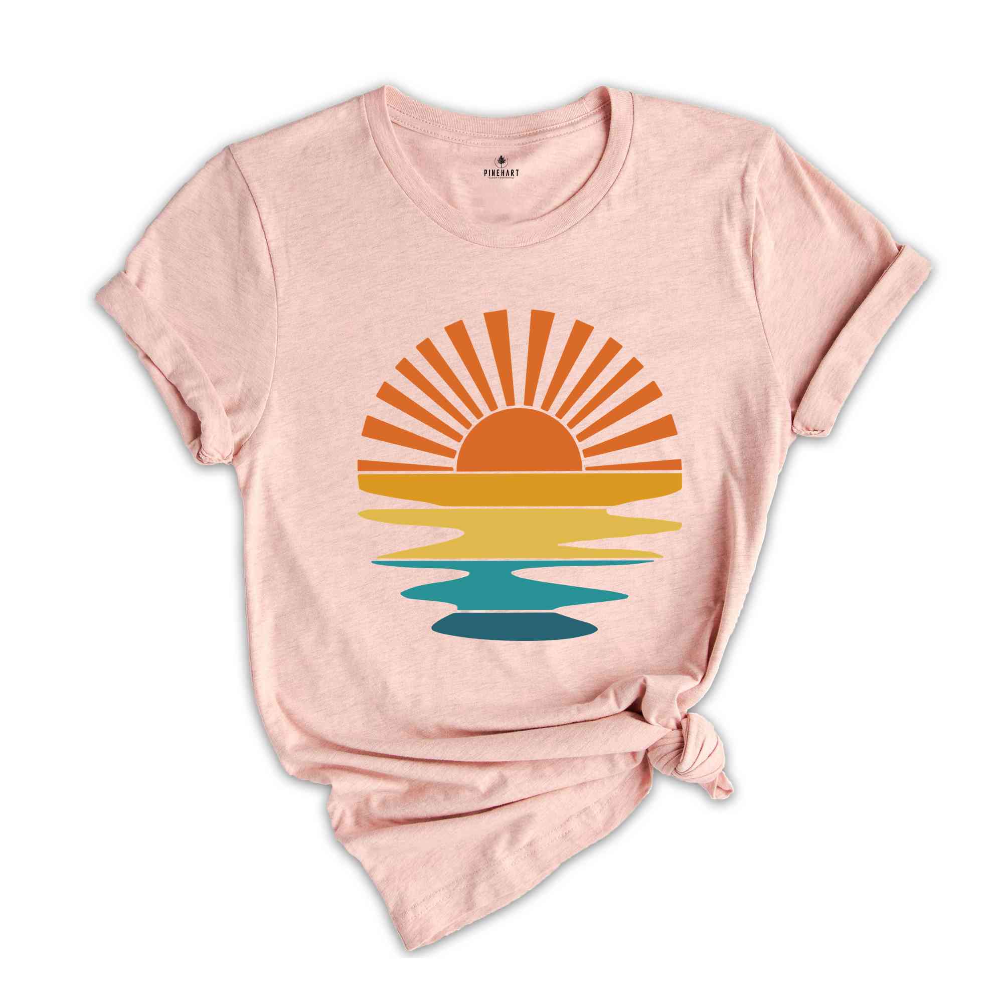 Sunset Rays Shirt, Sun Shirt, Sunshine Shirt, Sun Rays Shirt, Beachy Vibes Shirt, Trendy Summer Shirt, Sunset Shirt