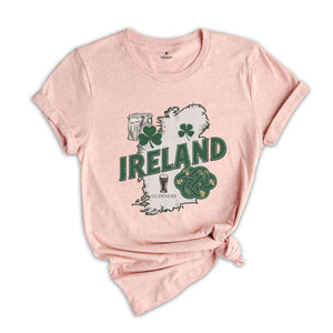 Retro Ireland Shirt, Ireland Travel Shirt, Country Travel Shirt, Shirt For Traveler, Travel Lover Gift, Travel Tee, Trip Shirt