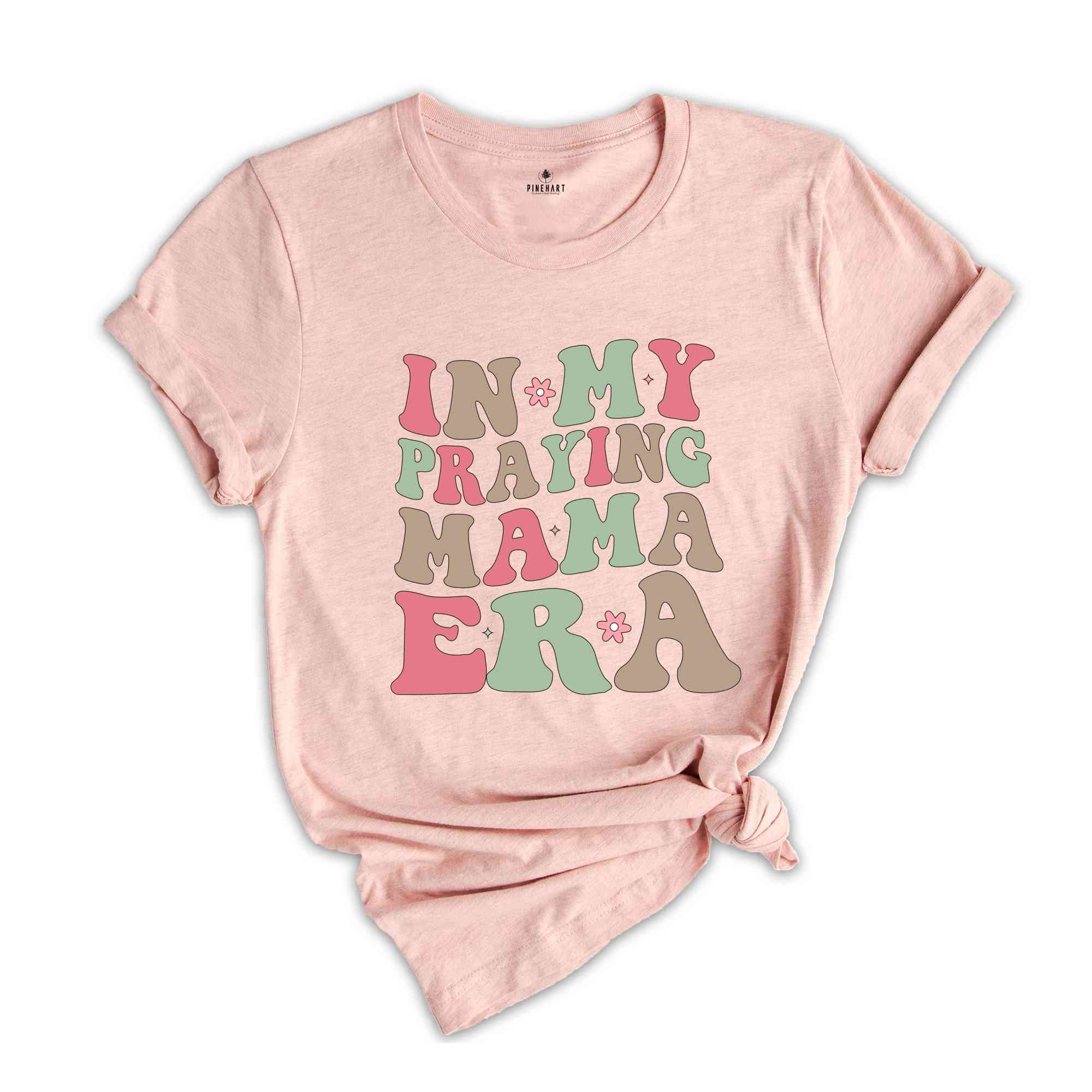 Praying Mama Era Shirt, Retro Mama Shirt, Bible Verse Shirt, faith Shirt, Mom life Shirt, Religious Shirt, Christian Shirt