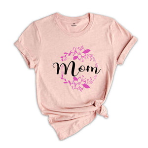 Mom Shirt, Mom Heart Shirt, Mothers Day Gift, Custom Shirt for Mothers, Mom T shirt, Mommy Tee, Mom Personalization Gift, New Mommy Gift