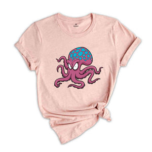 octopus shirt, Sea Creature T-shirt, Ocean Lover Shirt, Sea Animal Lover Shirt Gift, Marine Life shirt