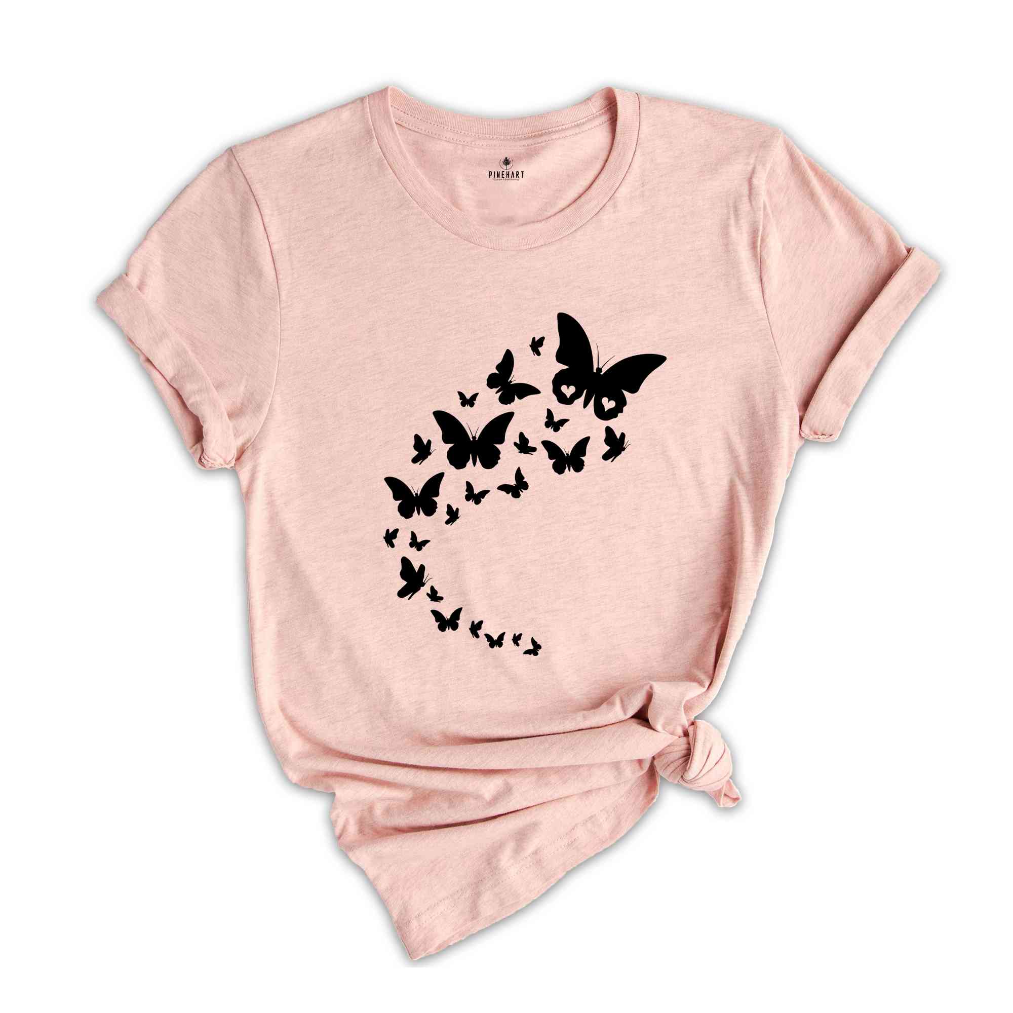 Butterfly Shirt For Women, Cute Butterfly T-Shirt, Butterfly Tee, Cute Butterfly Shirt, Animal Lover Gift, Butterfly Lover Gift