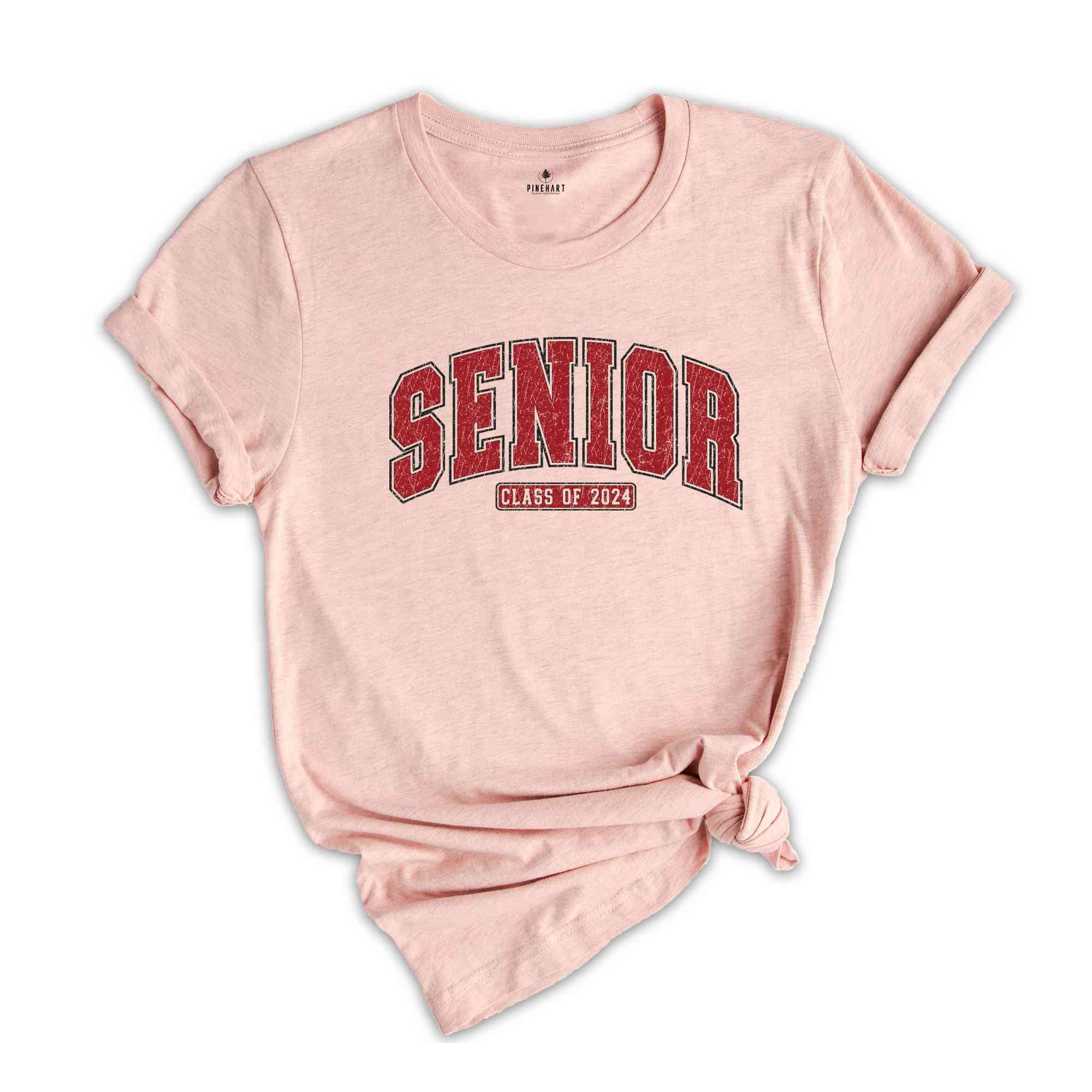 Class Of 2024 Shirt, Senior Shirt, Senior Class Of 2024, 2024 Graduation Shirt, School Shirt, Last Day Of School, College Apparel