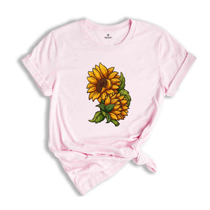 Sunflower Shirt, Floral Shirt, Women's Tee, Flower Shirt, Womens Fall Shirt, Sunflower Tshirt, Summer Shirt, Sunflower Shirts