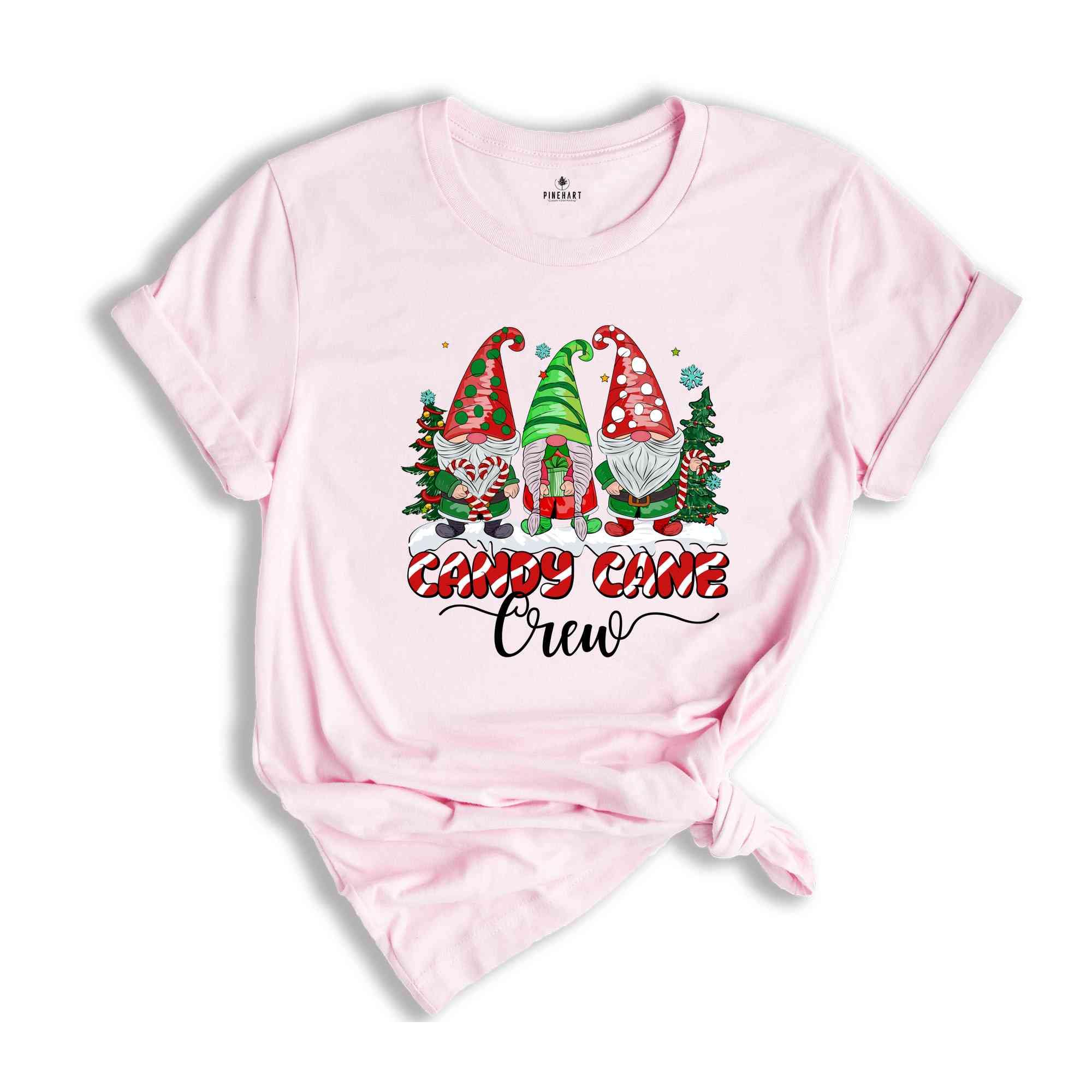 Candy Cane Crew Shirt, Christmas Gnomes Shirt, Christmas Party Shirt, Christmas Gift, New Year Shirt, Happy Christmas, Christmas Shirt