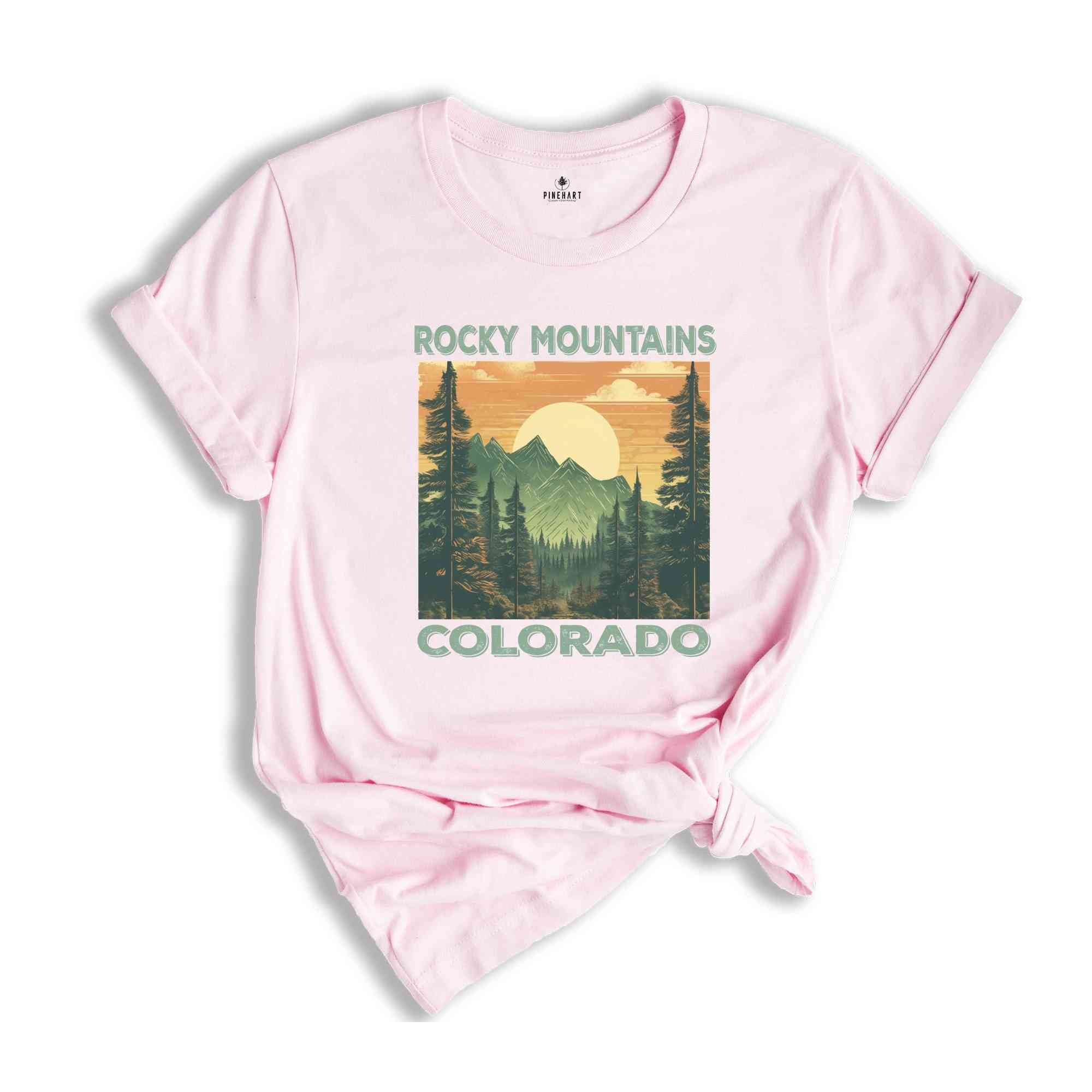 Rocky Mountains National Park Shirt, National Parks Shirt, National Park Gift, Rocky Mountains National Park, Nature Shirt, Vacation Shirt,