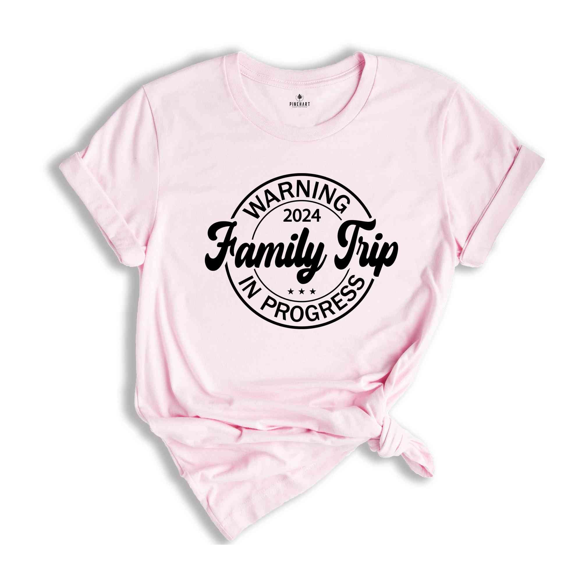 Warning Family Trip Shirt, Family Shirt, Vacation Shirt, Family Trip Shirt, Family Vacation Graphic Tee, Family Matching Shirt