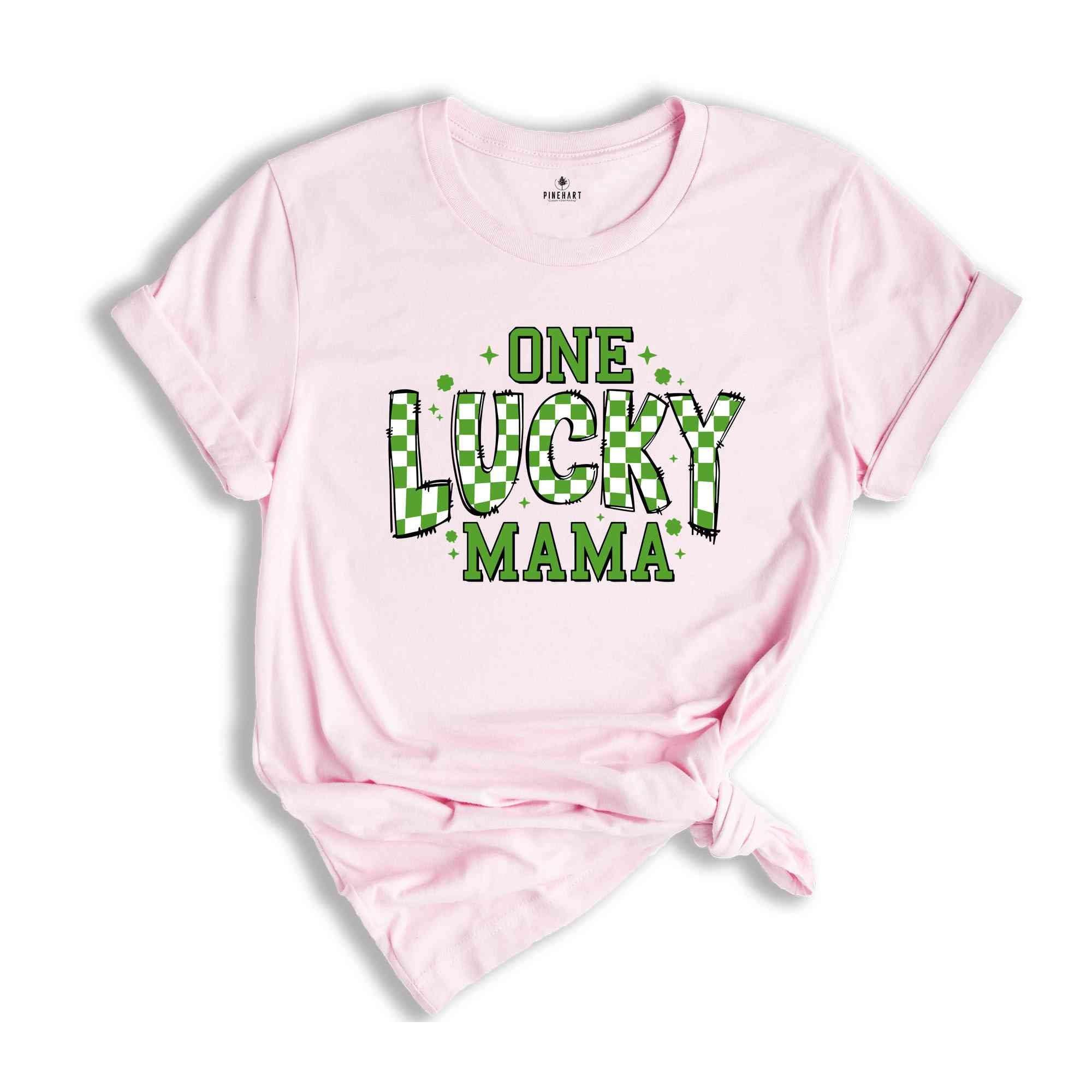 One Lucky Mama Shirt, St. Patrick’s Shirt, St Patty's Day Shirt, Mama Shirt, Lucky Shirt, Shamrock Shirt