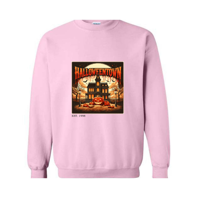 Halloweentown Est 1998 Sweatshirt, Halloweentown University, Retro Halloweentown Sweatshirt, Fall Sweatshirt, Halloween Sweatshirt