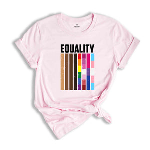 Equality Flag Shirt, Pride Shirt, LGBT Shirt, Equal Rights Shirt, Pride Shirt, LGBT Shirt, Gay Pride Shirt, Human Rights Shirt