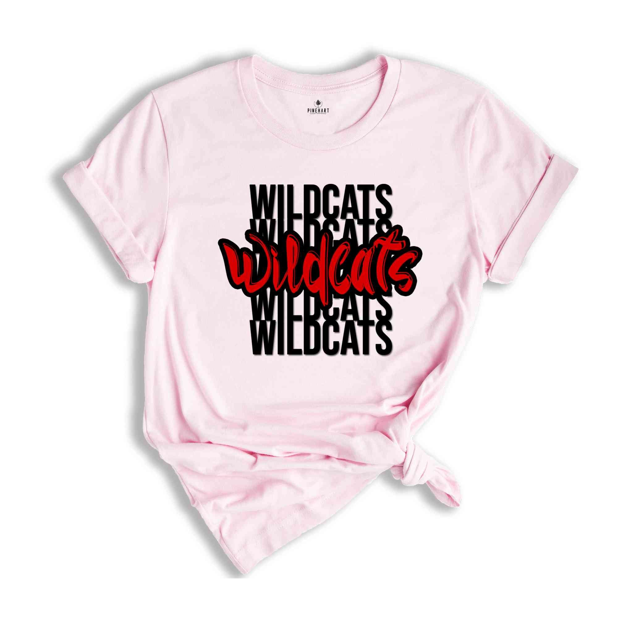 Team Mascot Shirt, Wildcats Team Shirt, Wildcats Football Shirt, Wildcats Fan Shirt, Wildcats School Shirt, Wildcats School Spirit