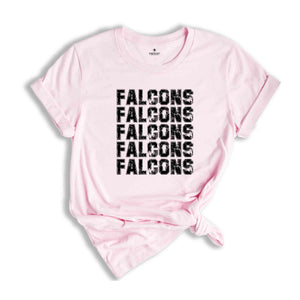 Team Mascot Shirt, Falcons Mascot Shirt, Falcons Fan Shirt, Falcons School Shirt, School Spirit Shirt, Falcons Team Shirt, Football Tee