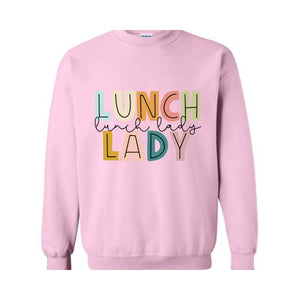 Lunch Lady Sweatshirt, Lunch Lady Gift, Cafeteria Worker , Lunch Lady Squad Sweat, School Cafeteria, Lunch Ladies Gift