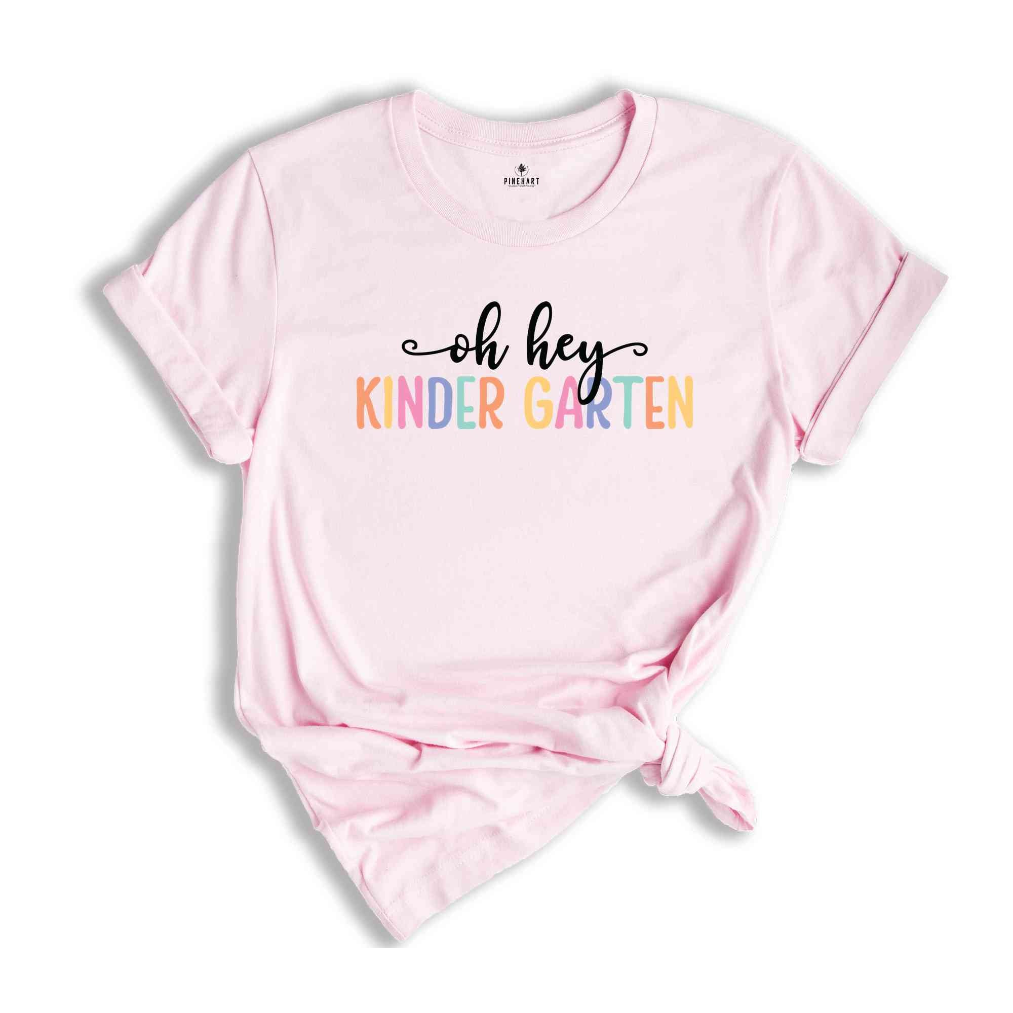 Oh Hey KG Shirt, Teacher Shirt, School Shirt, Teacher Team Shirt, First Day Of School Shirt, Back to School Shirt, Teacher Gift