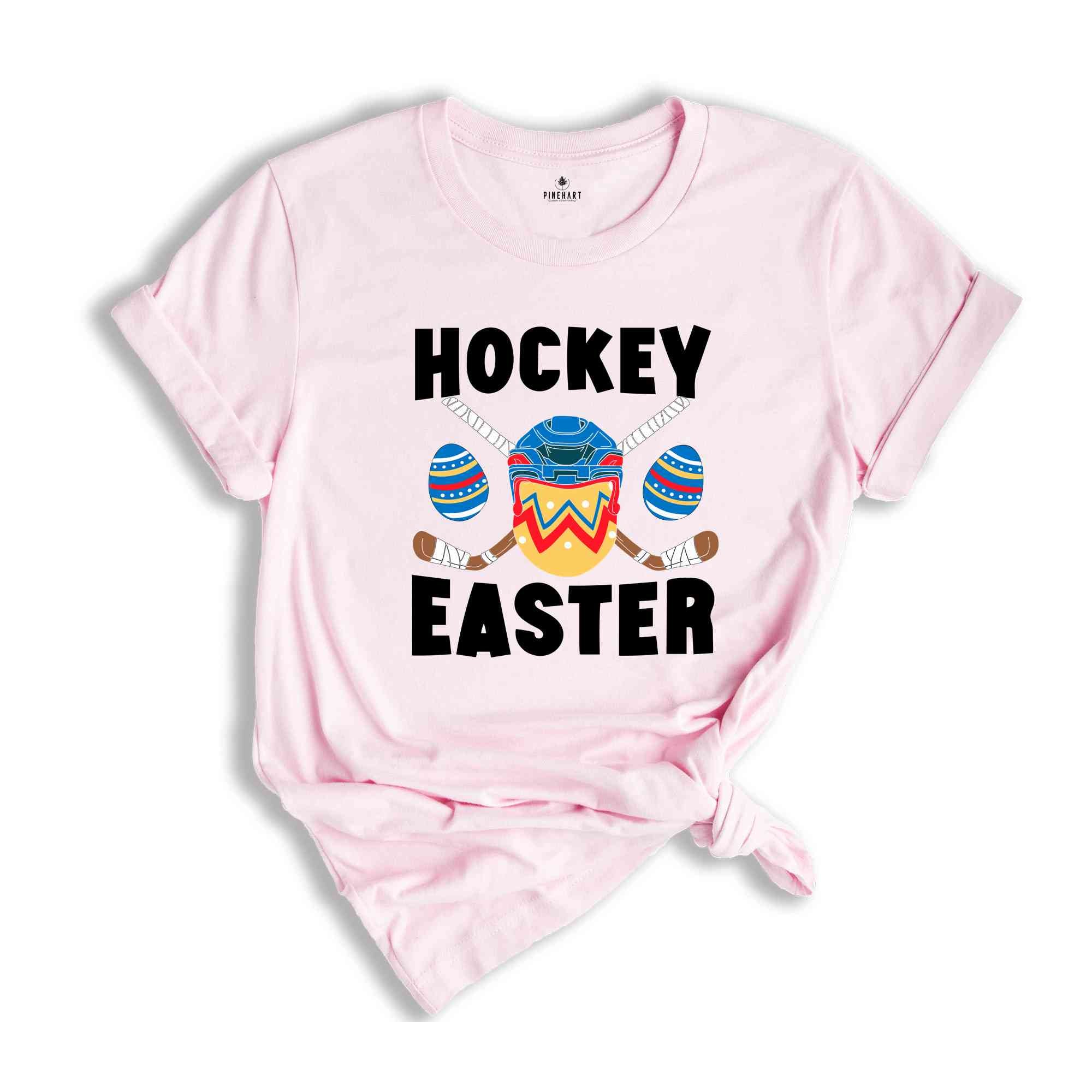 Hockey Easter Shirt, Hockey Lover Gift, Funny Easter Shirt, Easter Peeps T-Shirt, Hockey Kids Shirt, Cute Easter Bunny Shirt