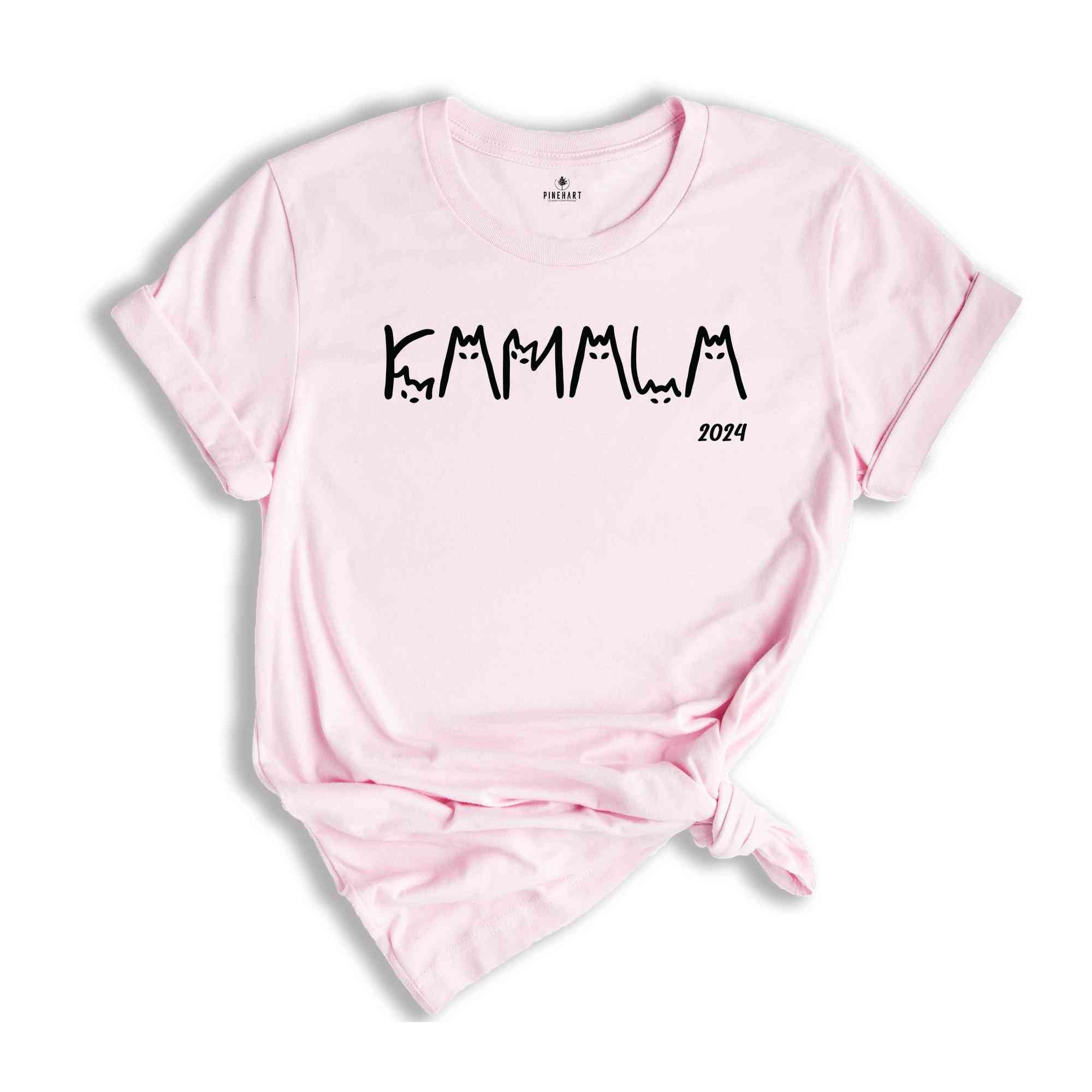 Kamala Harris Cat T-Shirt, Kamala Cat Lady Tee, Kamala Harris Shirt, Madam President Shirt, Usa Elections Gifts