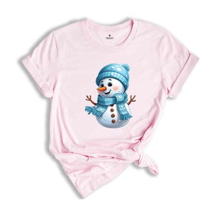 Christmas Snowman Shirt, Cute Snowman Shirt, Christmas Shirt, Cute Winter Shirt, Christmas Gift, New Years Shirt, Holiday Shirt, Snowman Tee