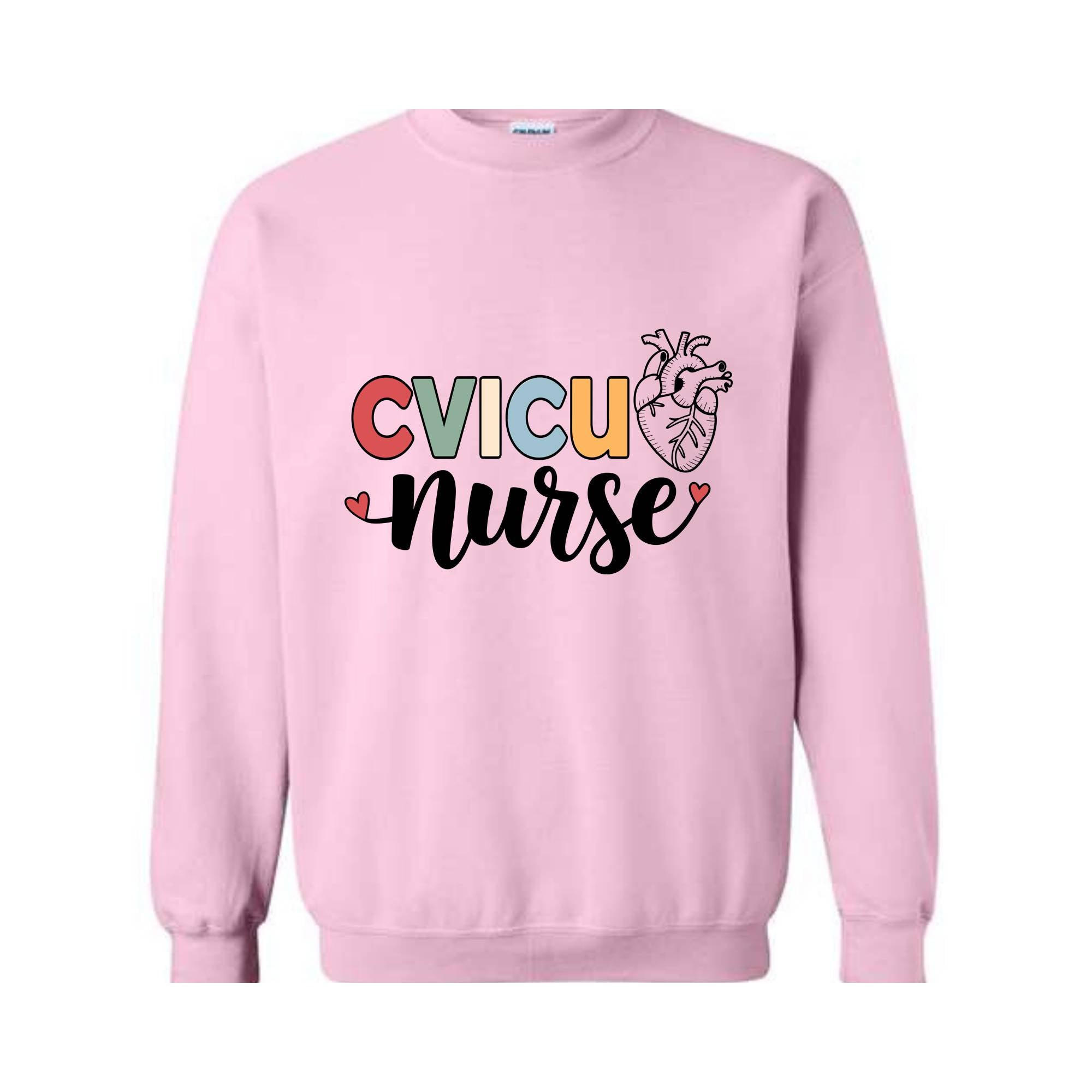 CVICU Nurse Sweatshirt, Cardiovascular ICU Nurse Hoodie, CVICU Nursing Gifts, Cardiovascular Intensive Hoodie, Cvicu Graduation Hoodie