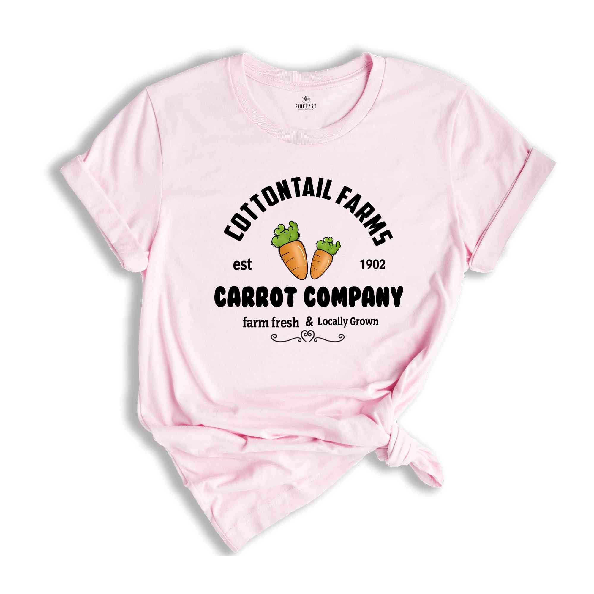 Cottontail Farms Carrot Company Shirt, Easter Day Shirt, Cute Easter Shirt, Funny Easter Shirt, Happy Easter Day, Easter Bunny Shirt