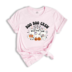 Boo Boo Crew Halloween Nurse T-Shirt, Halloween Nurse Shirt, Halloween Gifts For Nurses, Spooky Season Tee