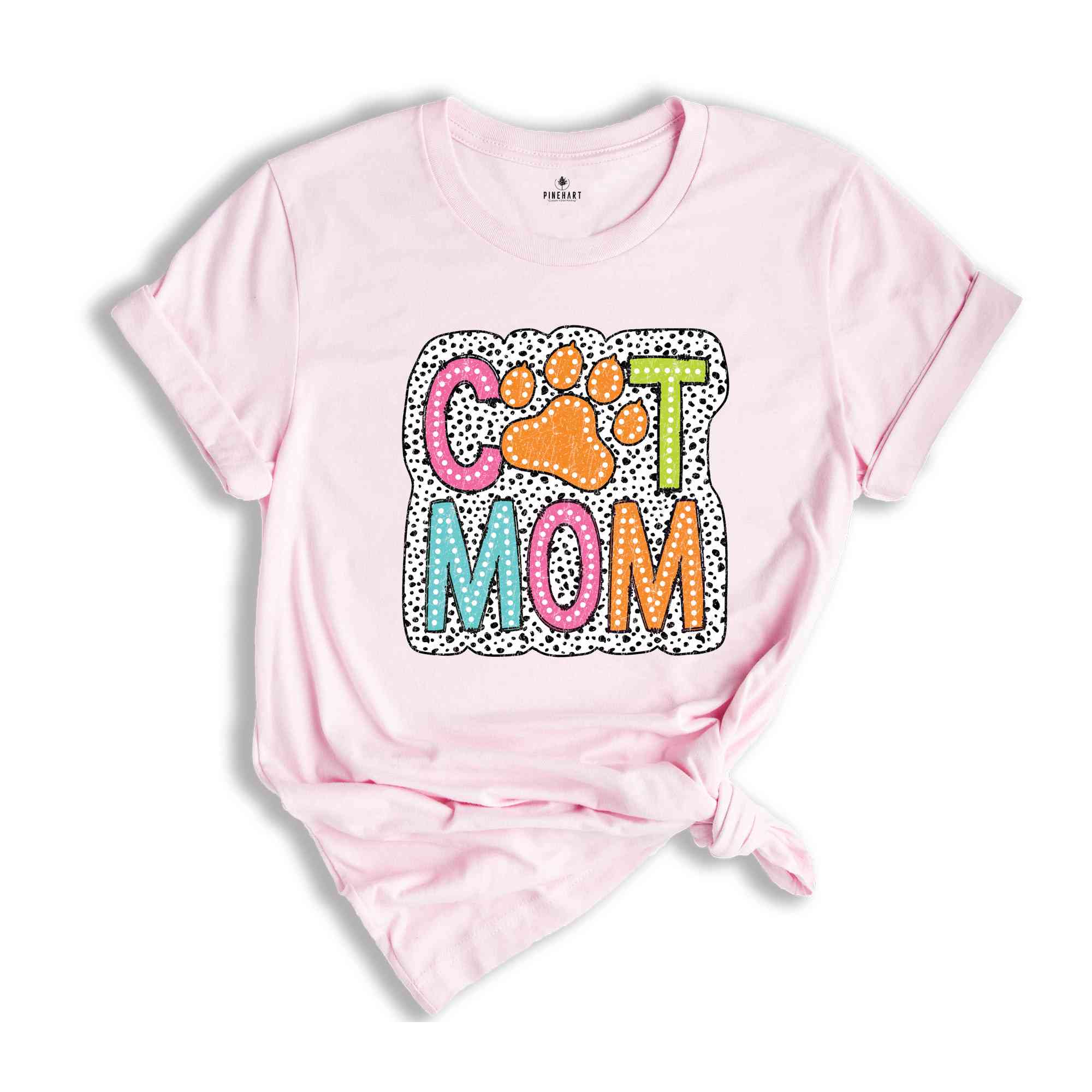 Cat Mom Shirt, Proud Kitty Mama Shirt, Kitty Mom Shirt, Cute Cat Mom Shirt, Gift For Mother, Shirt Gift For Cat Mom, Cat Mom T-Shirt