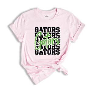 Team Mascot Shirt, Gators Team Shirt, Gators Football Shirt, Gators Fan Shirt, Gators School Shirt, Gators School Spirit