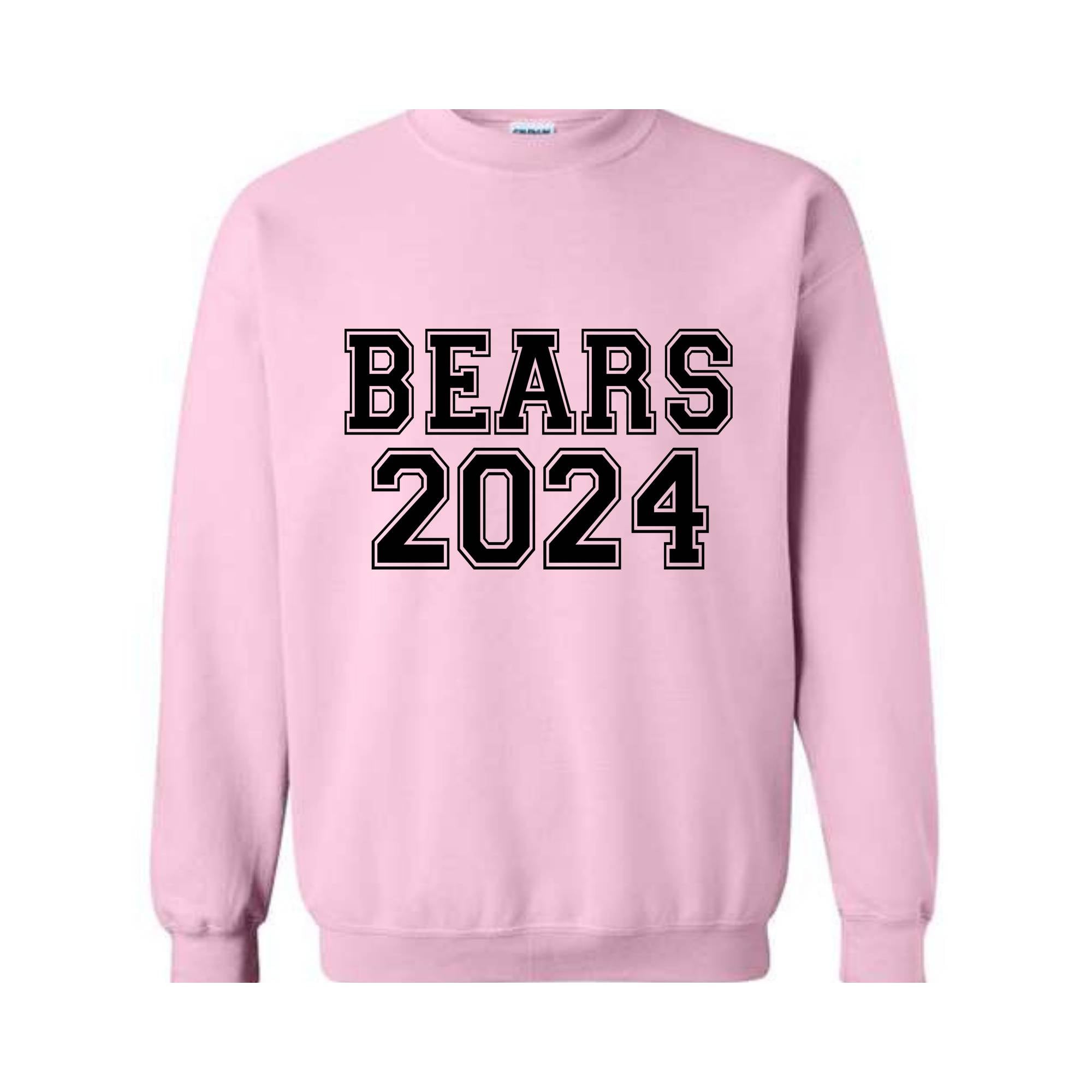 Team Mascot , Bears Team , Mascot Crewneck, School Team Spirit, Bears Fan Sweatshirt, Bears School , Bears Football