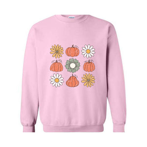 Retro Fall Sweatshirt, Pumpkin Sweatshirt, Pumpkin Spice Shirt, Autumn Sweater, Cute Fall Crewneck, Fall Crewneck, It's Fall Y'all