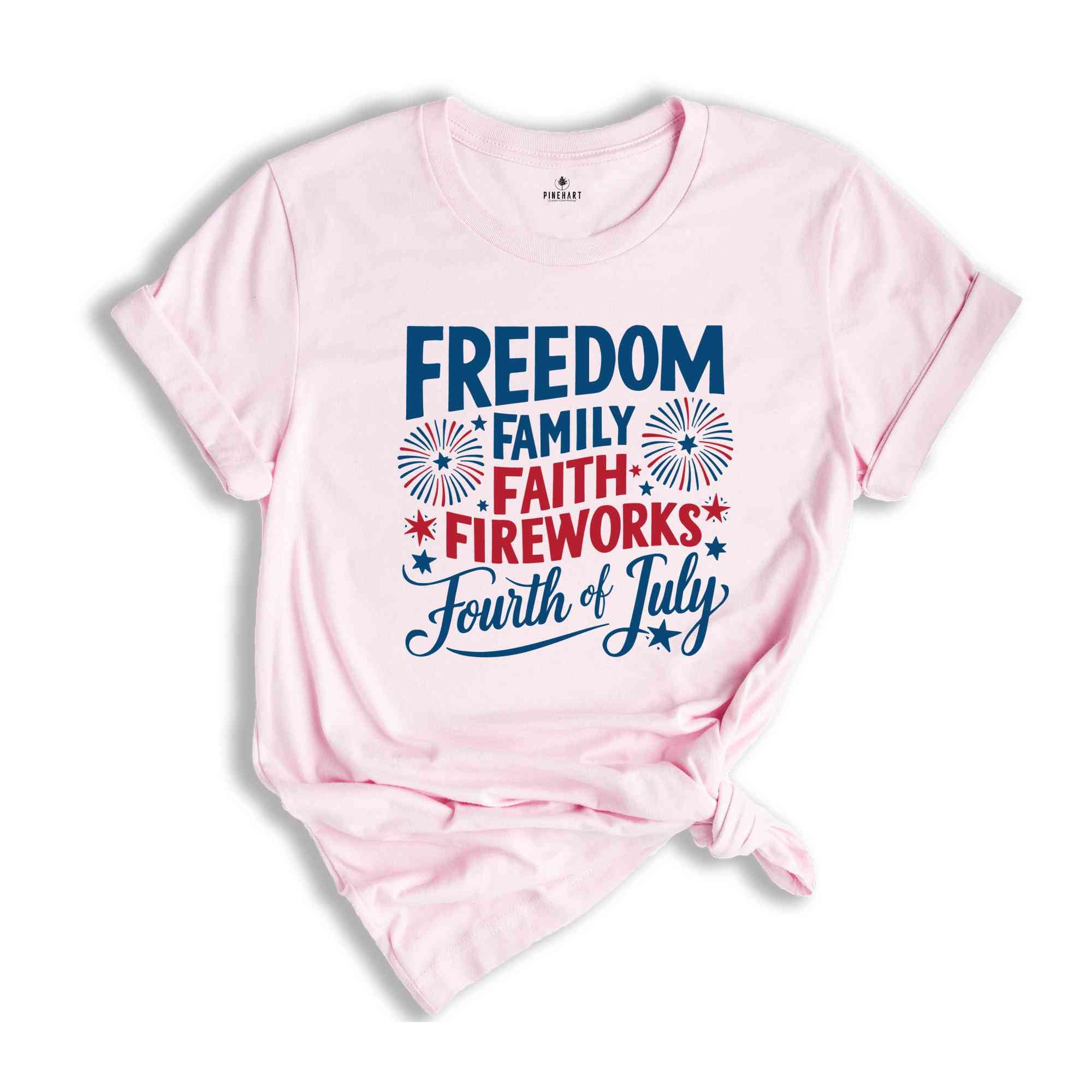 American Family Shirt, 4th Of July Family Party Shirt, Freedom Shirt, Firework Shirt, Funny Fourth Of July, Patriotic Shirts