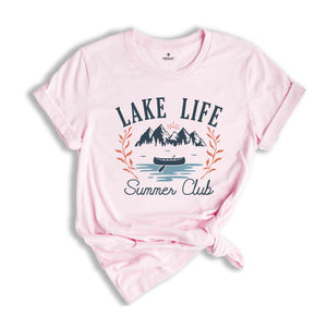 Lake Life Summer Club Shirt, Adventurer Shirt, Camper Shirt, Nature Lover Shirt, Summer Shirt, Lake Day Shirt, Sun Rays, Lake Trip Shirt