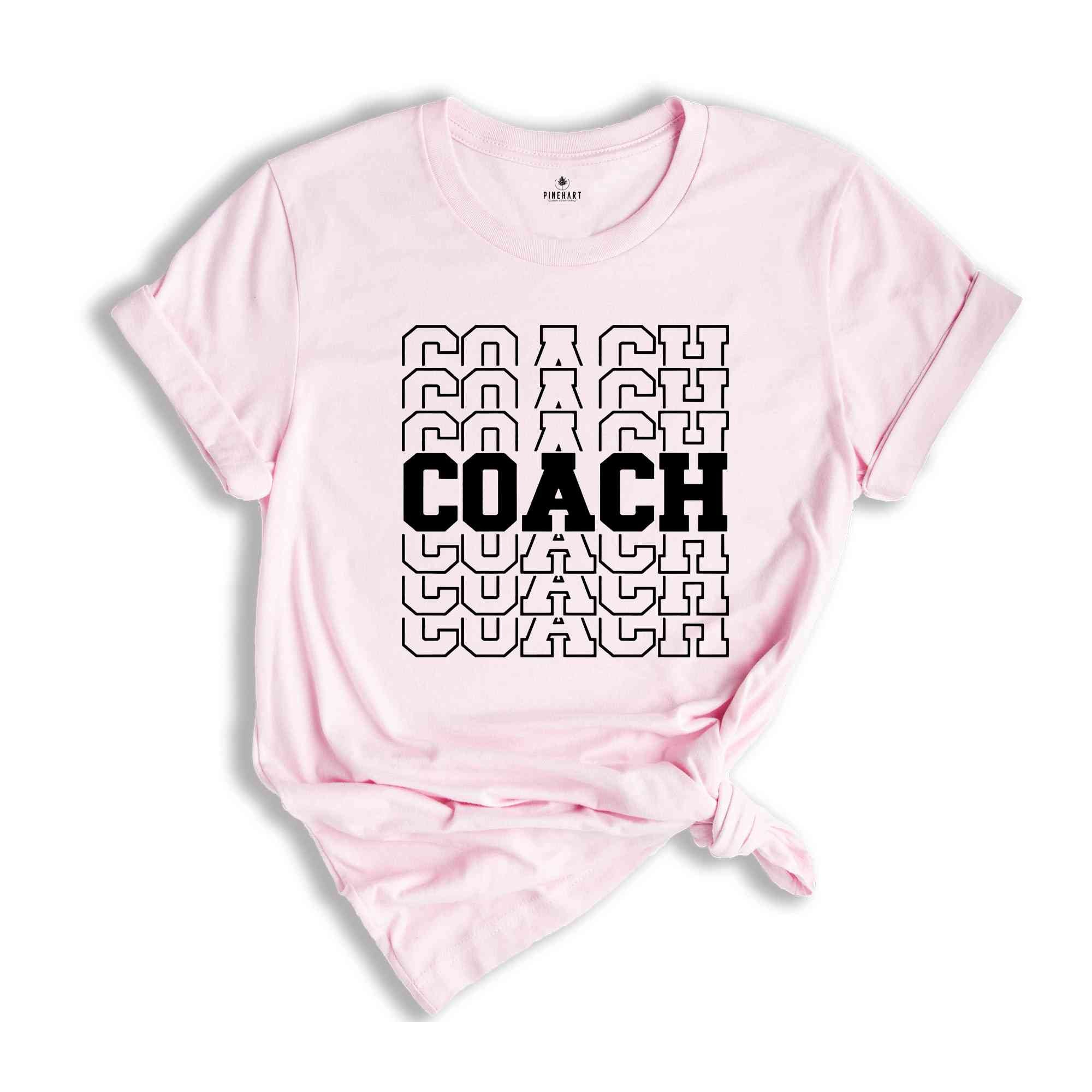 Coach Shirt, Coach Gift, Sports Coach T-Shirt, Basketball Coach Tee, Softball Coach Shirt, Cheer Coach Shirt, Gift for Coach