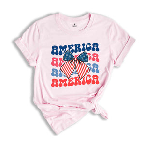 America Shirt, Usa Shirt, Memorial Day Shirt, Retro Shirt, Patriotic Shirt, Retro American Shirt, Independence Day, 4th Of July Shirt