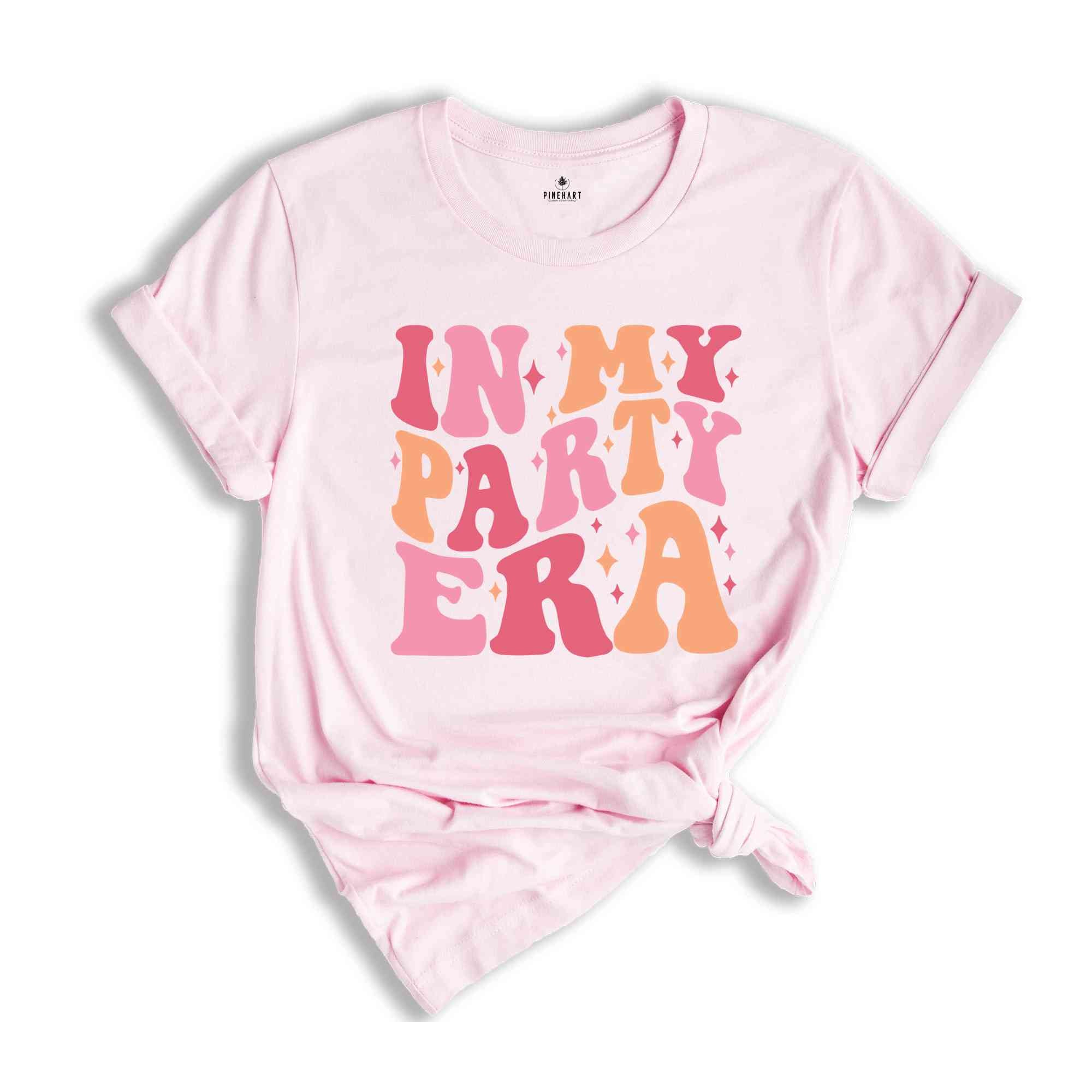 In My Custom Era Shirt, Bachelorette Party Shirt, Bridesmaid Shirt, In My Bridal Party Shirts, In My Engaged Shirt, Girls Party Matching Tee