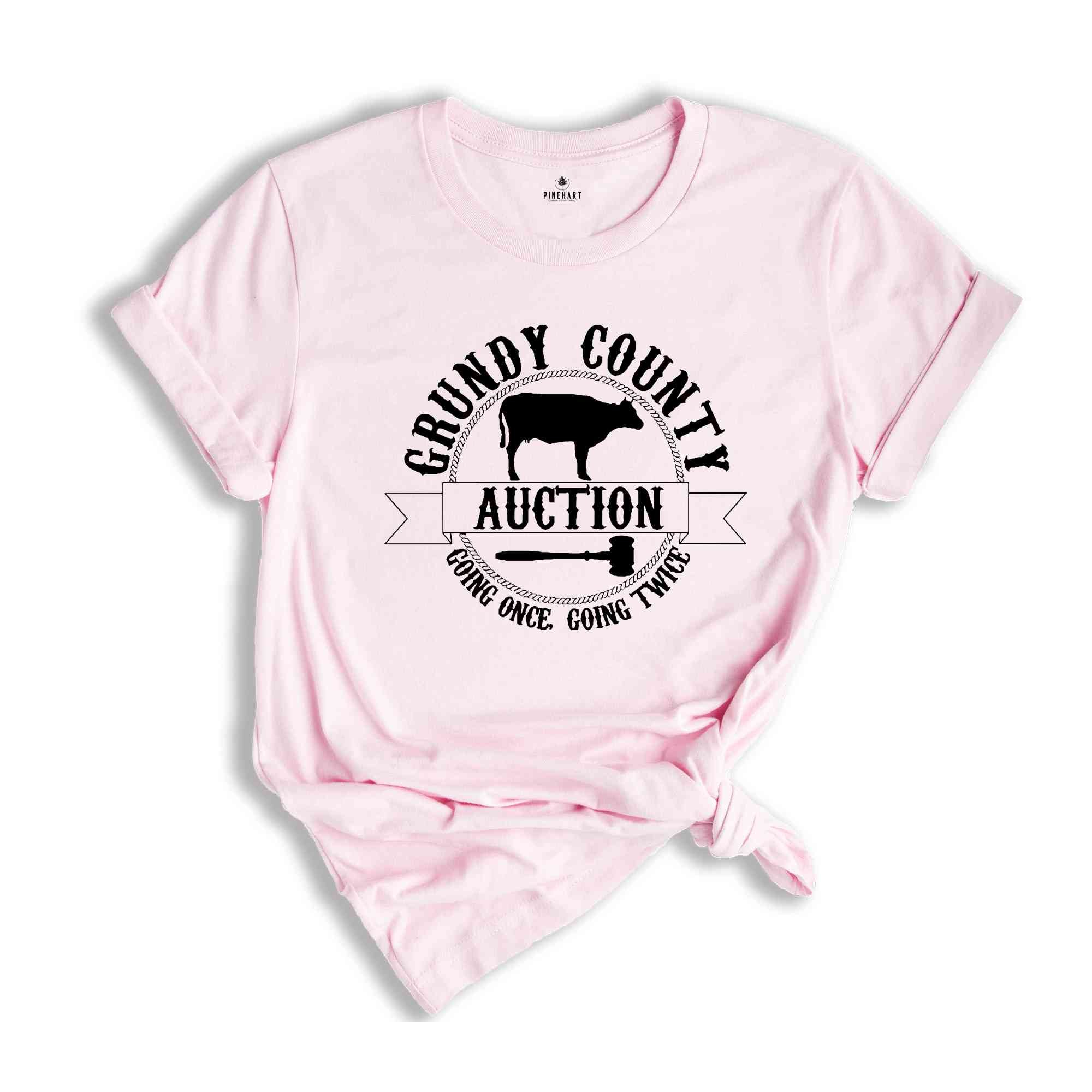 Grundy County Auction Shirt, Western Shirt, Country Music Song, Country Music Tee, Rodeo T-Shirt, Western Vibes, Boho Vibes Tee