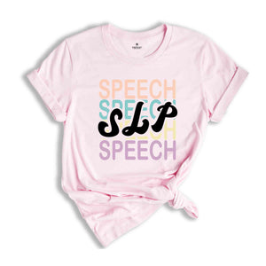 Speech Language Pathologist Shirt, Leopard SLP T-Shirt, Speech Pathologist Shirt, Pocket SLP Shirt, Speech Therapist Gift