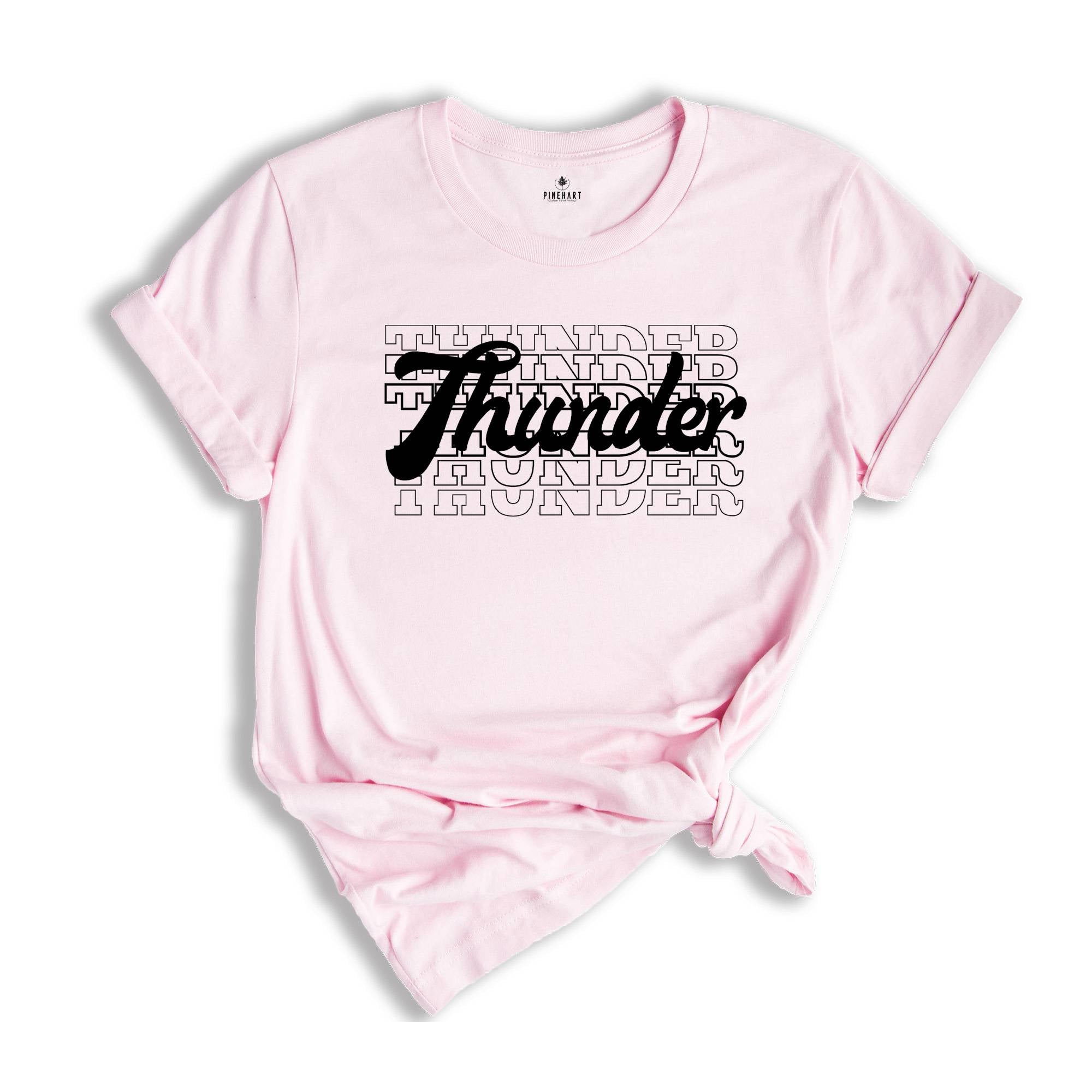 Team Mascot Shirt, Thunder Team Shirt, Thunder Team Spirit Shirt, Thunder Fan Shirt, Thunder School Shirt, Thunder School Spirit