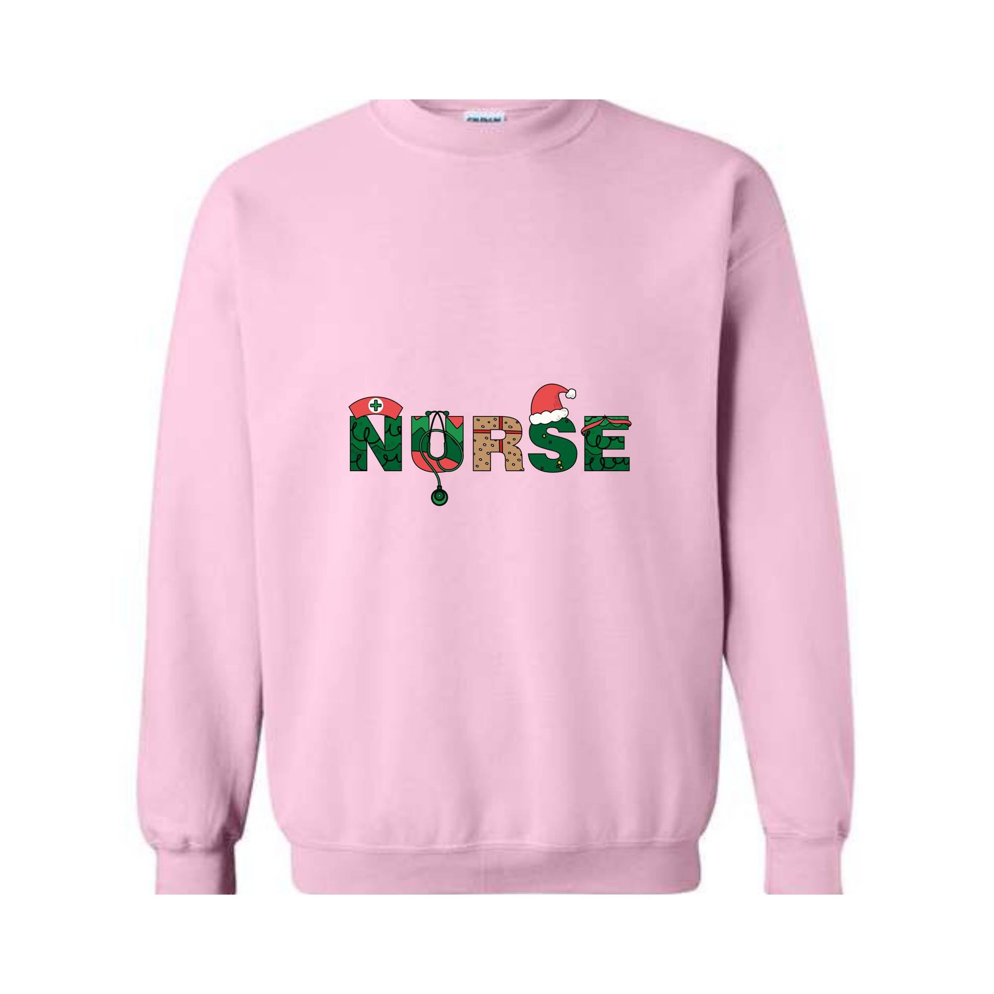 Nurse Christmas Sweatshirt, Nursing Sweatshirt, Nurse Xmas Sweatshirt, Nursing Student Gift, Nurse Gift Ideas, Holiday Nurse Gift