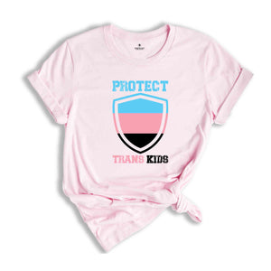 Support Trans Children Tee, Protect Trans Kids Shirt, Rainbow Pride Shirt, Pride Ally Tee, Trans Pride Shirt, Trans Gift, Equality Shirt