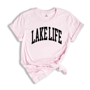 Lake Life Shirt, On The Lake T-Shirt, Travel Lover Shirt, Gift For Adventurer, Vacation T-Shirt, Camper Shirt, Camper Tee