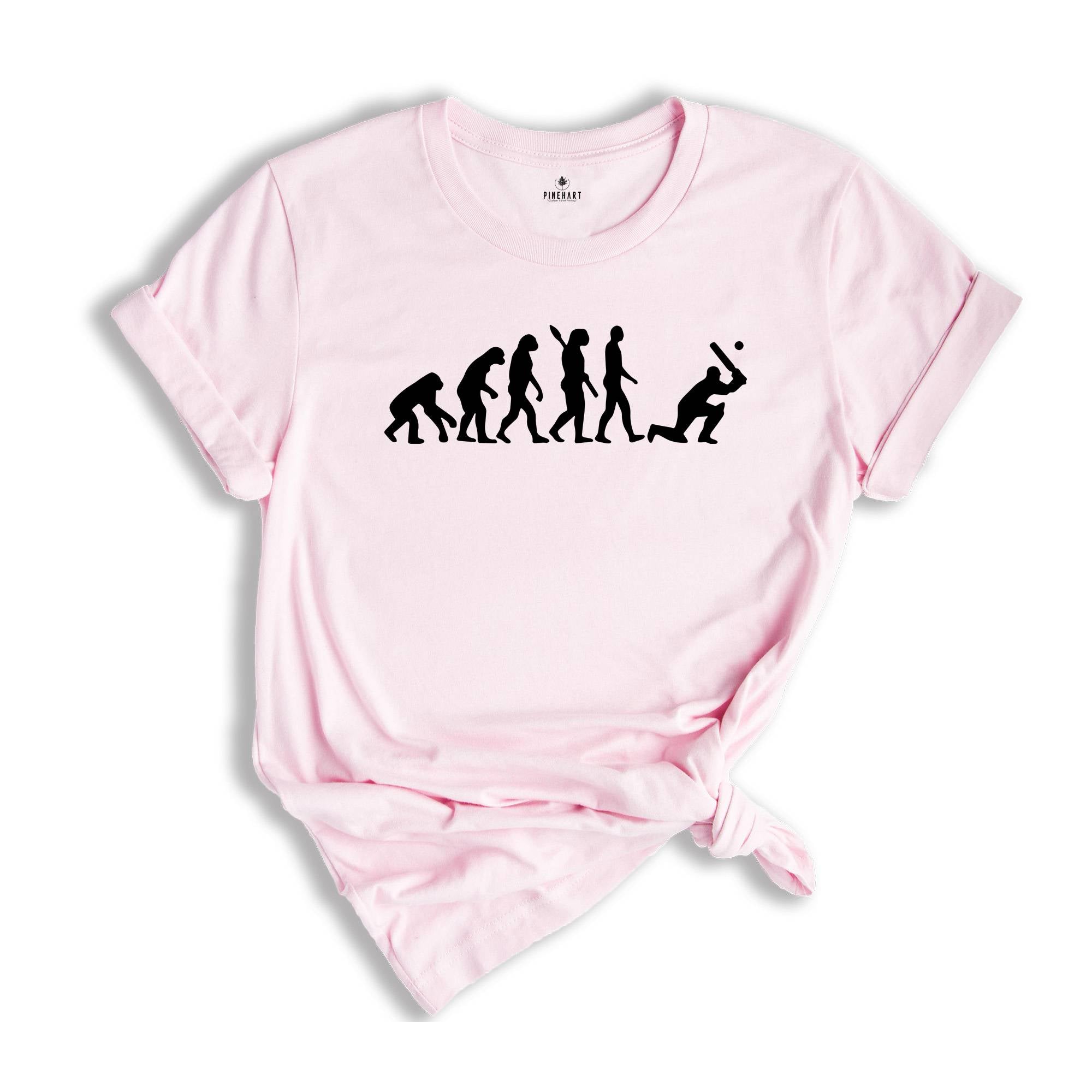 Cricket Evolution Shirt, Funny Sports Shirt, Cricket Shirt, Funny Cricket Gift, Cricket Player Shirt, Cricket T-Shirt, Cricket Fan Tee